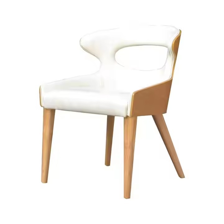 Mesa de comedor de hotel de caja de madera maciza cadena de restaurantes occidentales diseñadores de estilo antiguo asiento de tela de caña