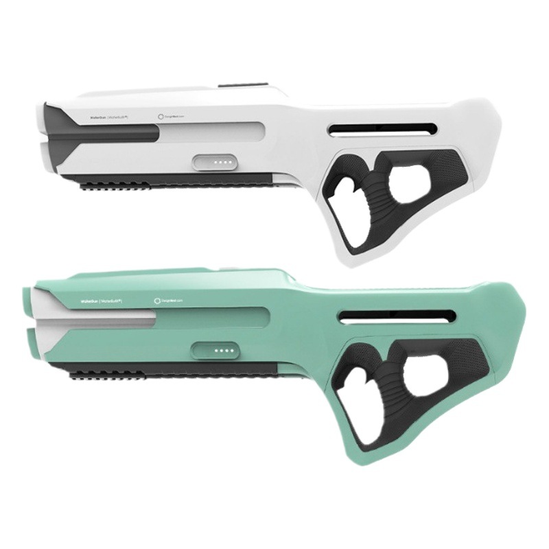 Buffalo pistola de agua eléctrica pelo continuo de gran capacidad de absorción de agua automática de alta presión pistola de agua para adultos grandes juguetes de agua para niños