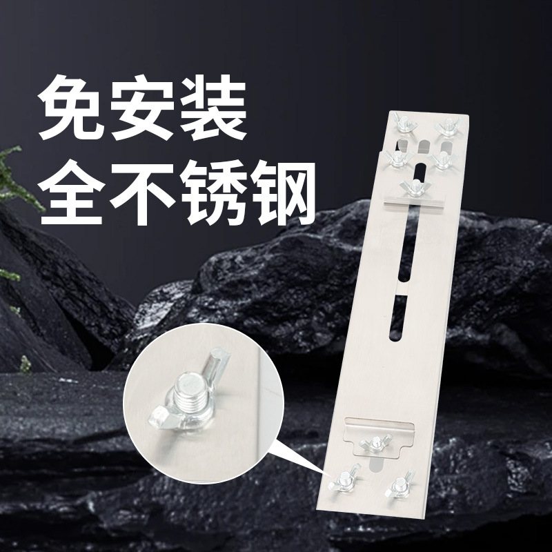 磨刀架家用磨刀石支架可调节不锈钢水槽固定磨刀架子防滑磨刀神器