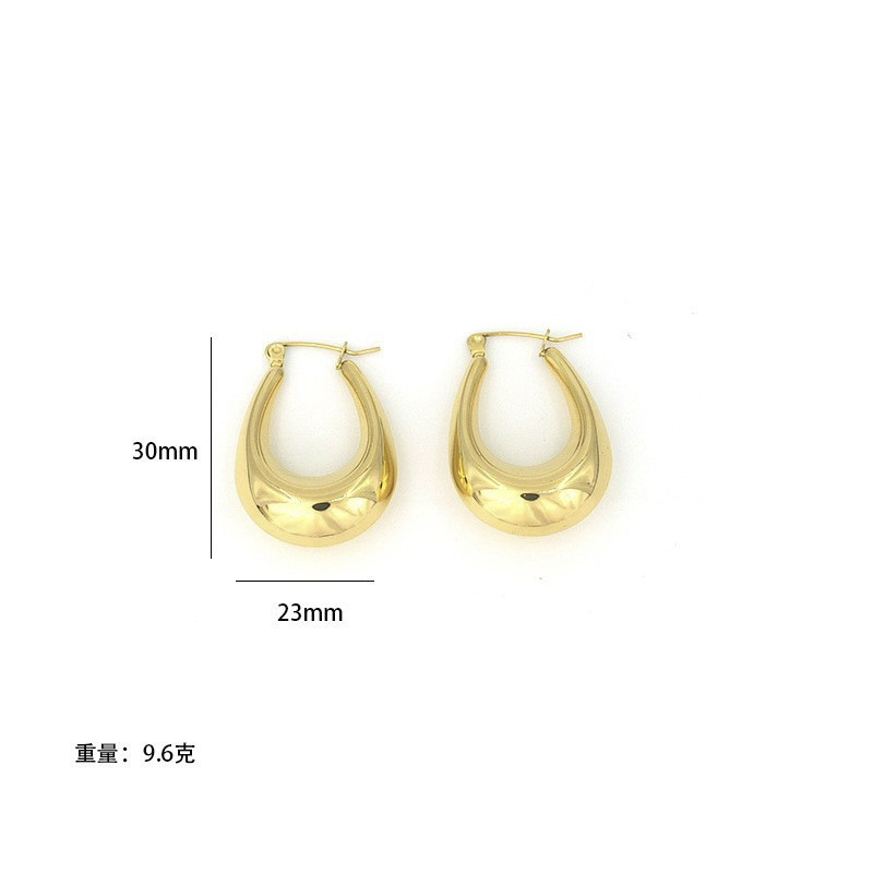 중공 U자형 칼날 골드