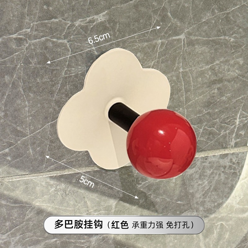 1 paquete de gancho de flor (rojo)