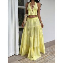D 74515 Sling Two-piece Dress ����������ȹ�羳����ͨ����