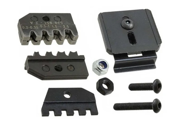 TE Connectivity 539951-2 压接模具 2.8，插片 2.8, 4端口