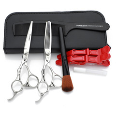 左手理髮剪刀左撇子美發剪超快6寸左手剪刀平剪牙剪髮型師專用剪