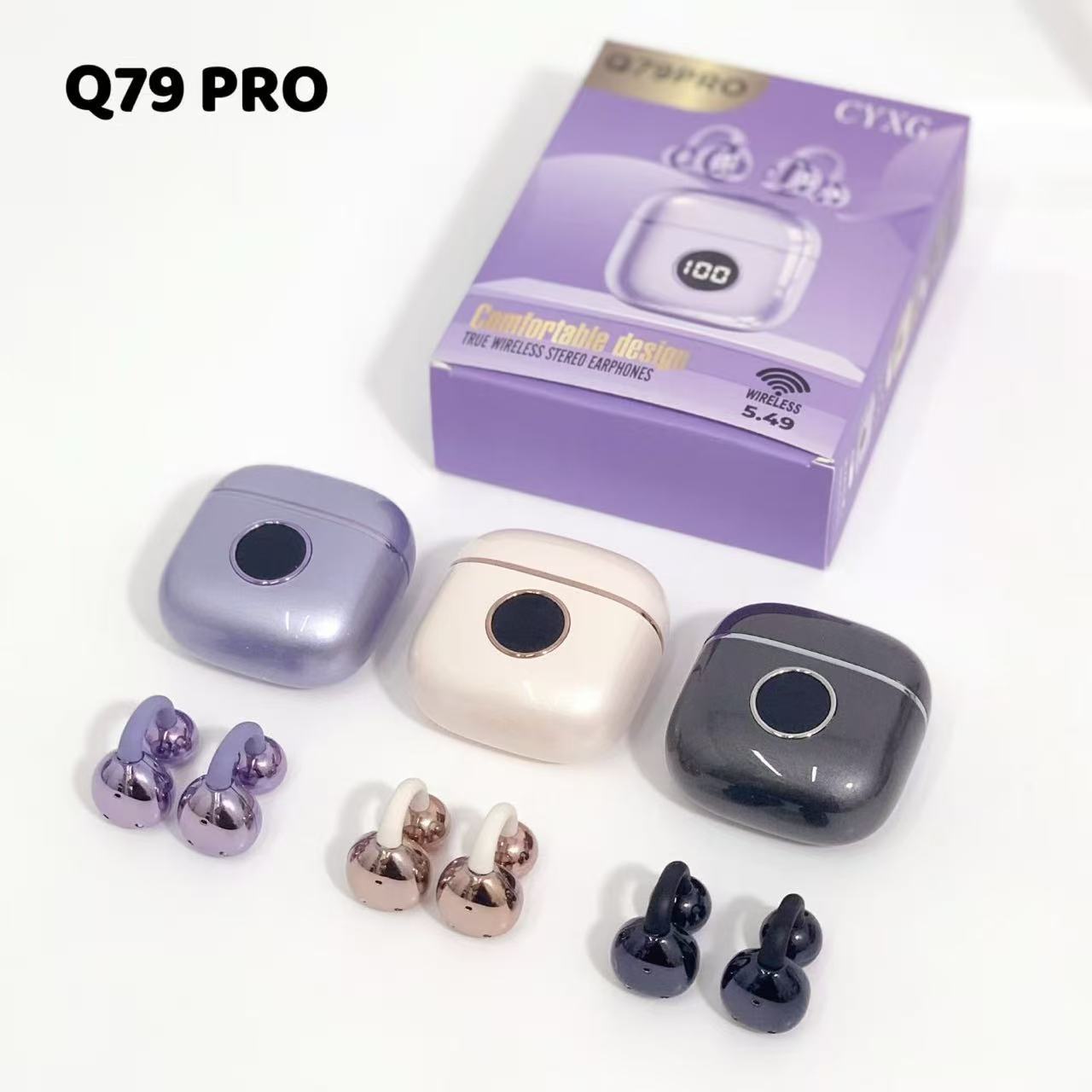 Nuevos auriculares inalámbricos transfronterizos X46 tipo auriculares de juego Bluetooth de baja latencia y larga duración de los deportes electrónicos modelo privado universal