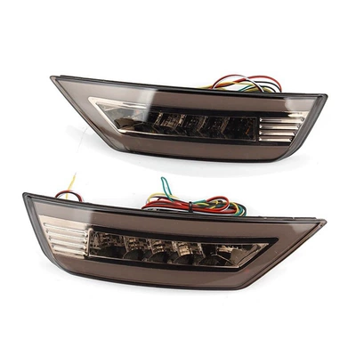 Suitable for Ford Wibo Ford Led Rear Bumper Light Rear Tail Light Fog Light Ford Wibo Led Rear Bumper Light Modification (Tail light) - blackened-shell-4-features