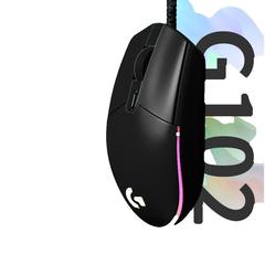 羅技(G)G 102第二世代ゲームマウスRGBストリーマ効果マウス軽量化ゲームレベル800