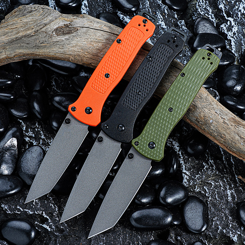 现货代发户外不锈钢G10柄折叠刀便携式家用户外口袋水果小刀edc