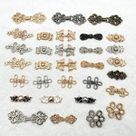 现货供应汉服旗袍衣领扣 金属盘扣勾扣 古装时装复古中国风