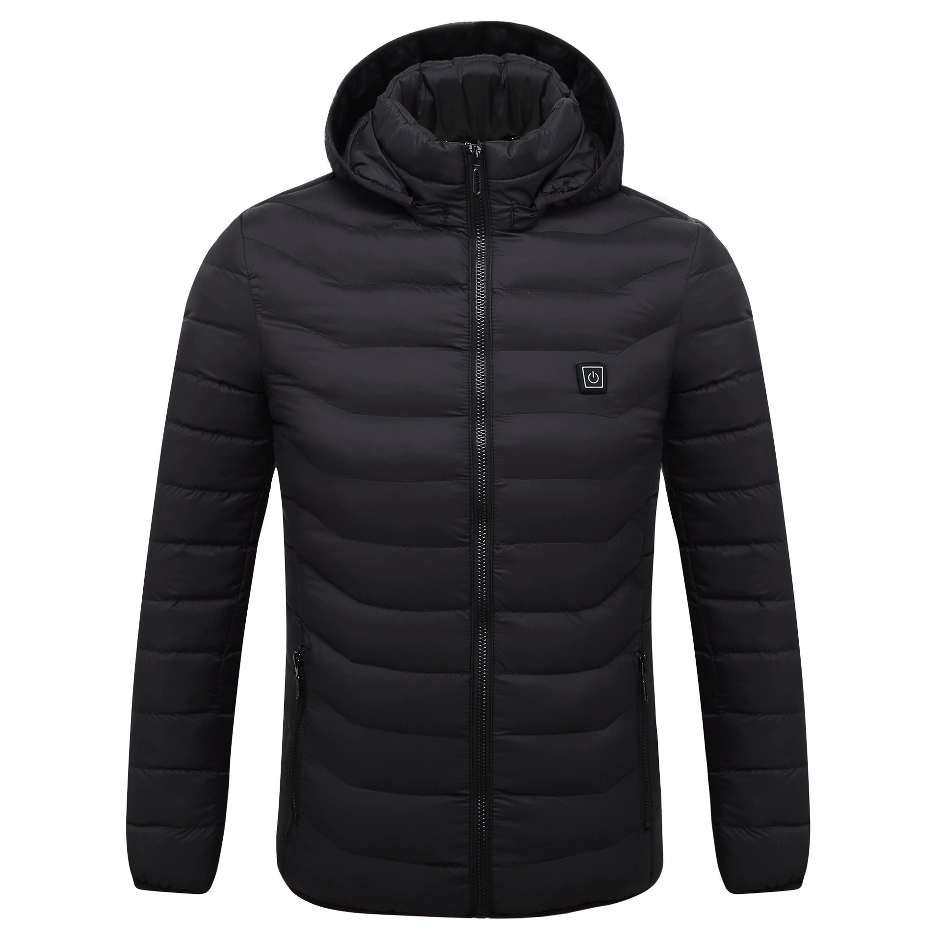 Cross -border intelligent heating suit Winter Light Heating Conservation Conservation Conservation Men's Electric Hot Vest USB USB Height heating cotton jacket