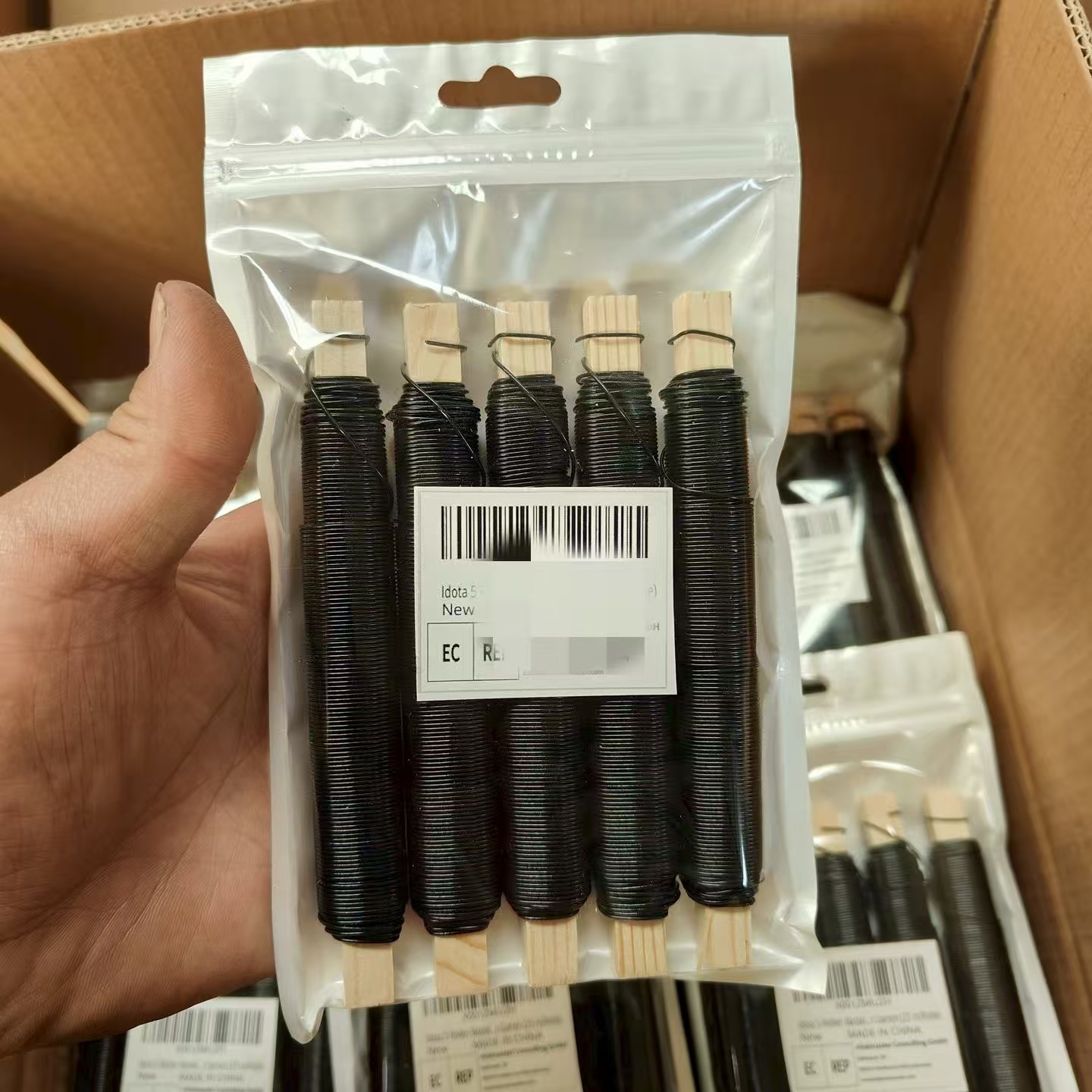源头工厂22Bwg0.7毫米木棒丝6根每套跨境专供