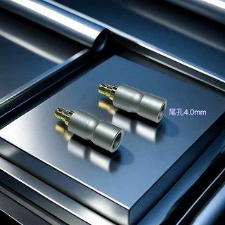 日本精工 碲铜 ie400 ie500PRO耳机插头 1690T iE100插头DIY维修