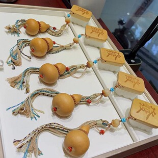 New style jewelry gourd hand-held hair brush hand-made hand-made hand-made hand-made pieces literary and play fashion jewelry
