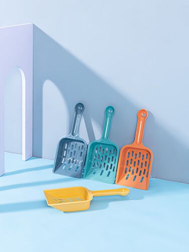 Cat litter shovel cat poop shovel artifact large spoon small fine hole tofu sand bentonite cat litter box supplies tools