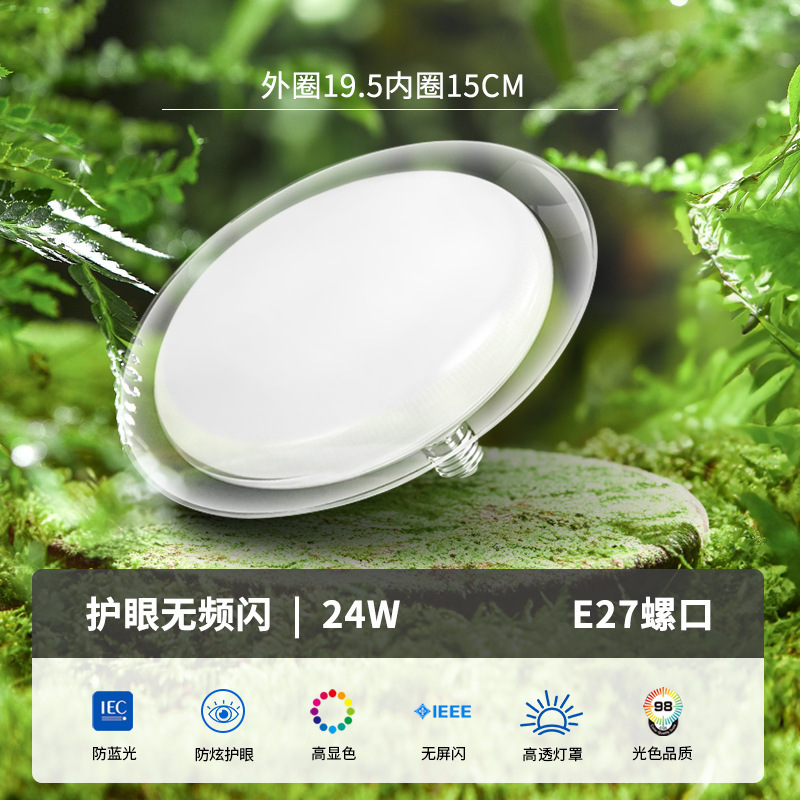 跨境led飞碟灯批发e27螺口灯泡高亮大功率工程家用节能LED球泡灯|undefined