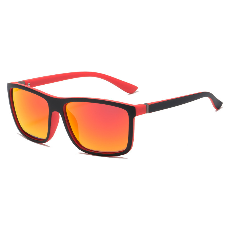 Black and red frame red mercury (elastic paint)