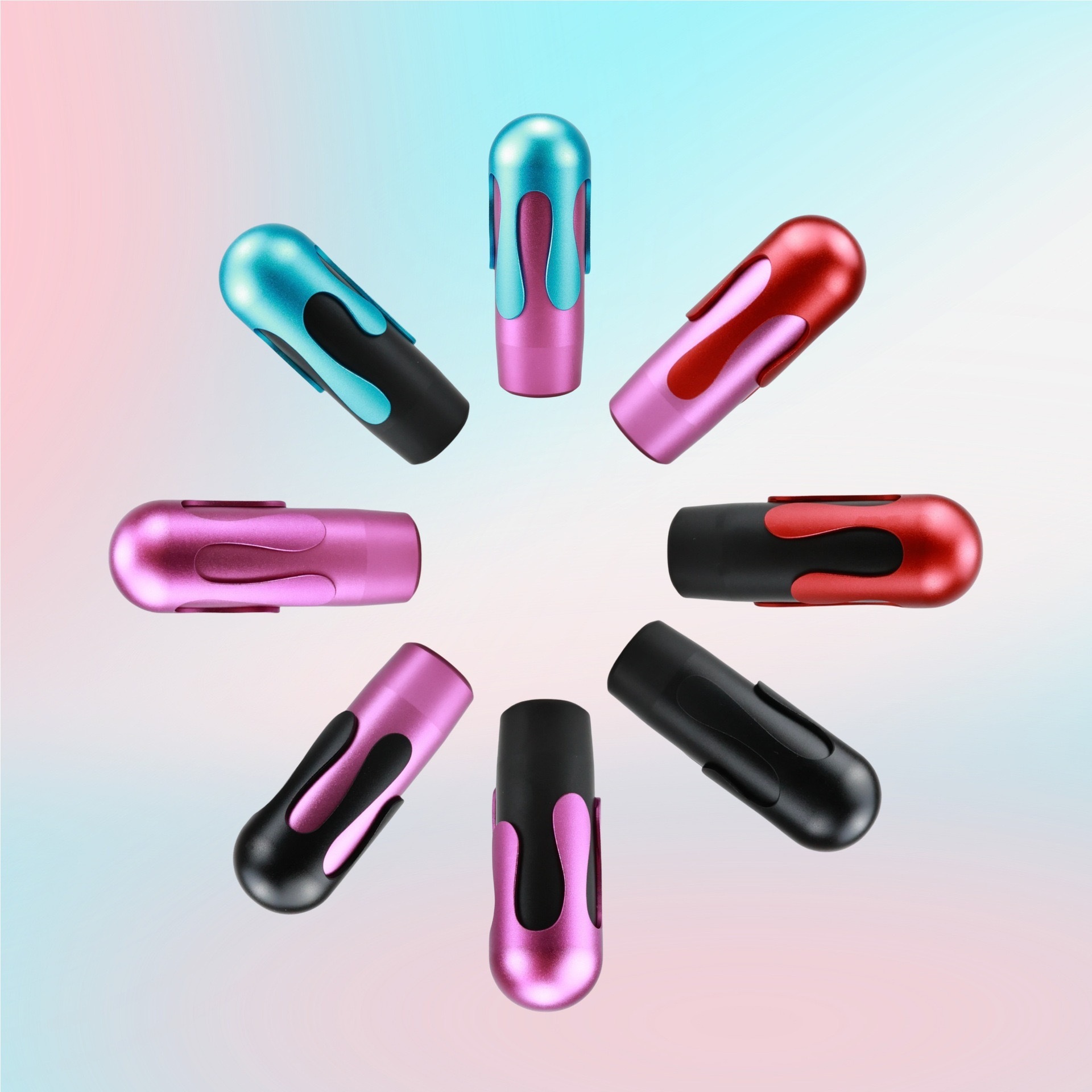 (2개) 새로운 2024 새로운 크로스 국내 대외 무역 자동차 용품 맞춤형 아이스크림 기어 헤드 유니버설 벨트 액세서리