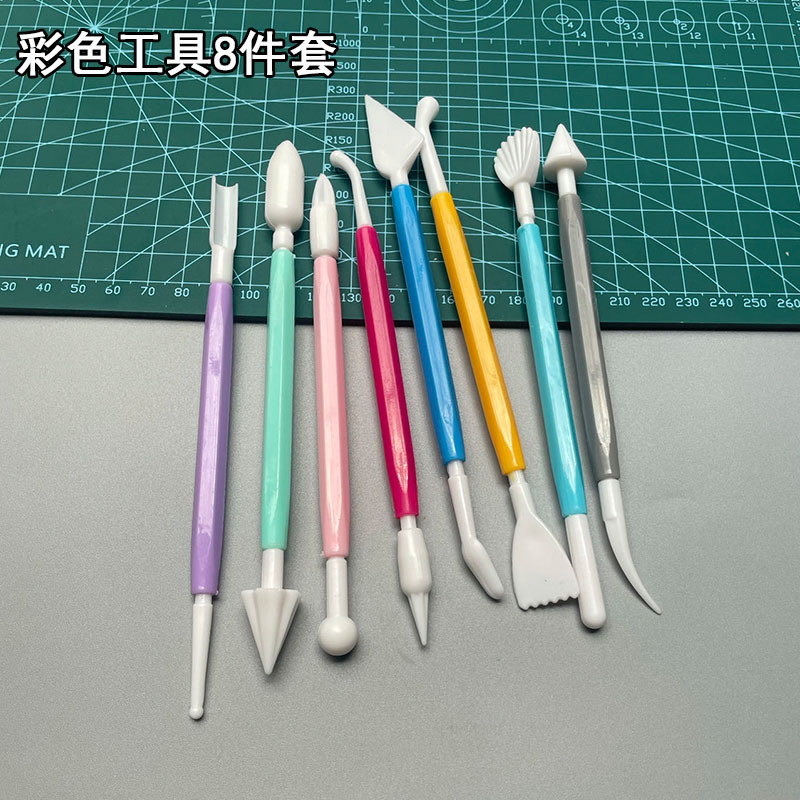 Ultra-ligero de arcilla que hace herramientas de traje de piedra de plástico suave arcilla de color de arcilla hecha a mano modelo DIY hecho a mano materiales caseros