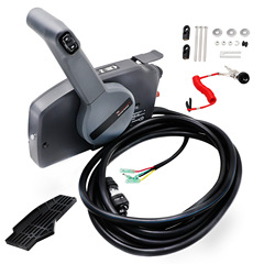 船外機ヤマハコントロールボックス10芯線10pin 703-48205-15 703-48205-17フロント