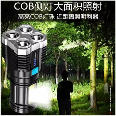 UV fənərlər Ultra-Bright, Rechargeable, Long-Range, Outdoor