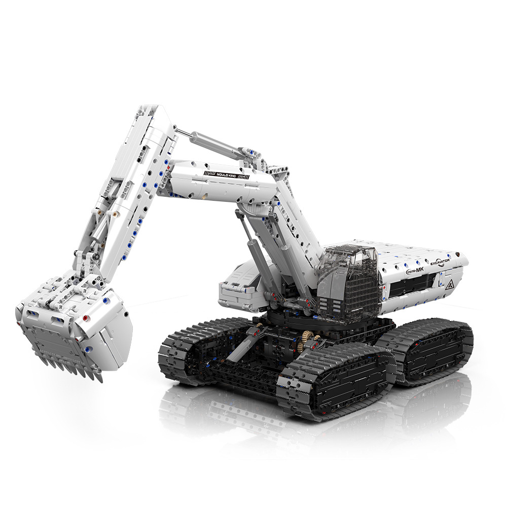Nuevos productos de ingeniería de astros 17079 excavadora de ciencia ficción gran juguete de construcción de bloques de alta dificultad para ensamblar regalos para niños
