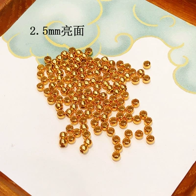 S925 Silver Gold Plated Zərgərlik ara hissələri - 25mm-glossy-surface-about-29-pieces-per-gram-note-1-5mm-is-sold-by-the-gram-6mm-12mm-is-sold-by-the-piece