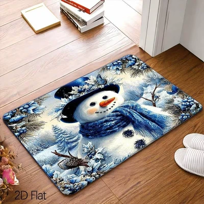 and dirt-resistant bathroom mat, cross-border – Avtomobil döşəmə paspasları - 84sdlr-door-mat-4-4060cmcrystal-velvet-with-dot-plastic-backing