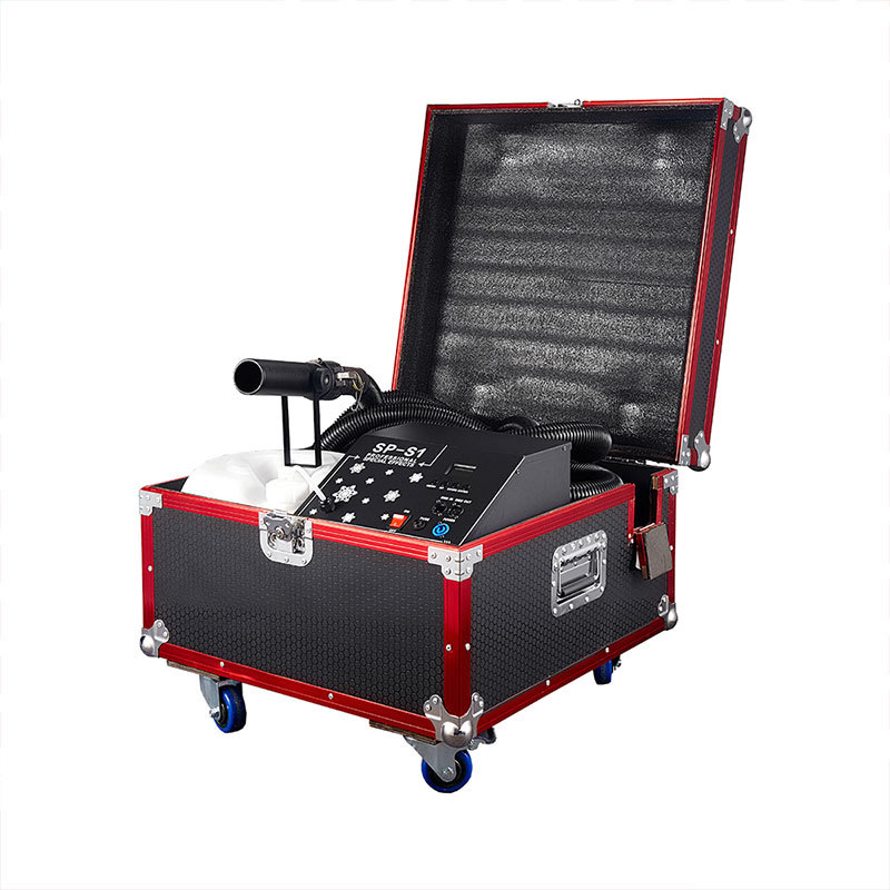 Máquina de nieve silenciosa de 10 metros DMX512 Máquina de nieve de Navidad Máquina de nieve Scenic Spot Shopping Mall Máquina de nieve