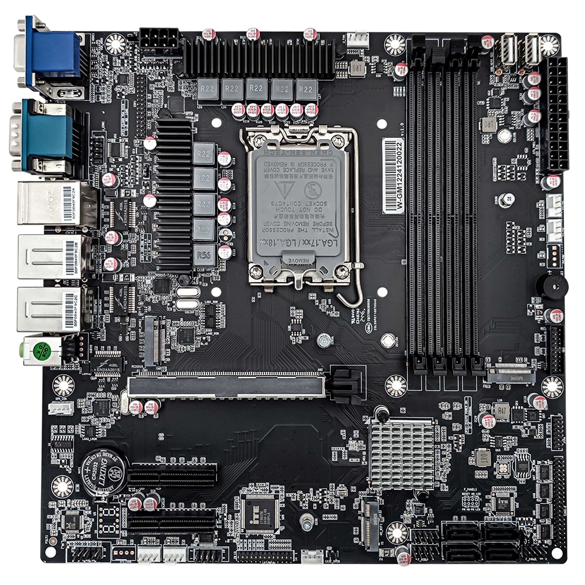 Weitemai W-GM12 B760 芯片/3 千兆网 6COM 支持 12/13/14 代 CPU