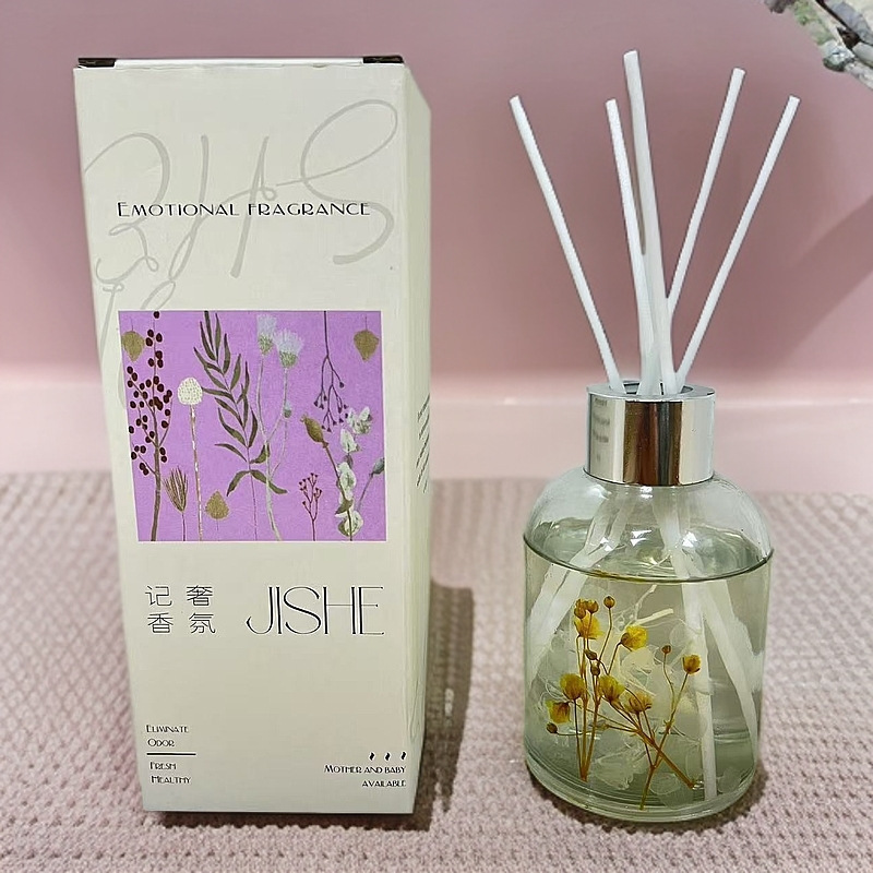 160 ミリリットル植物エッセンシャルオイル無火アロマテラピー家庭用装飾品トイレ長期的な香り芳香剤寝室の消臭|undefined