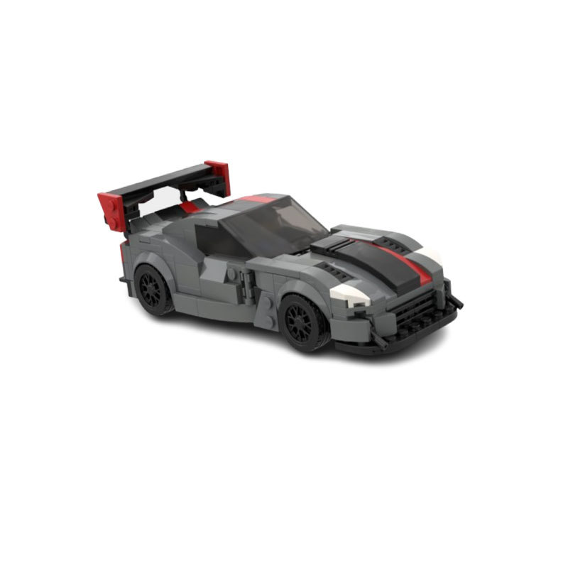 Racing Car Building Block Toy Small Particle Assembly Gift_voghion.com