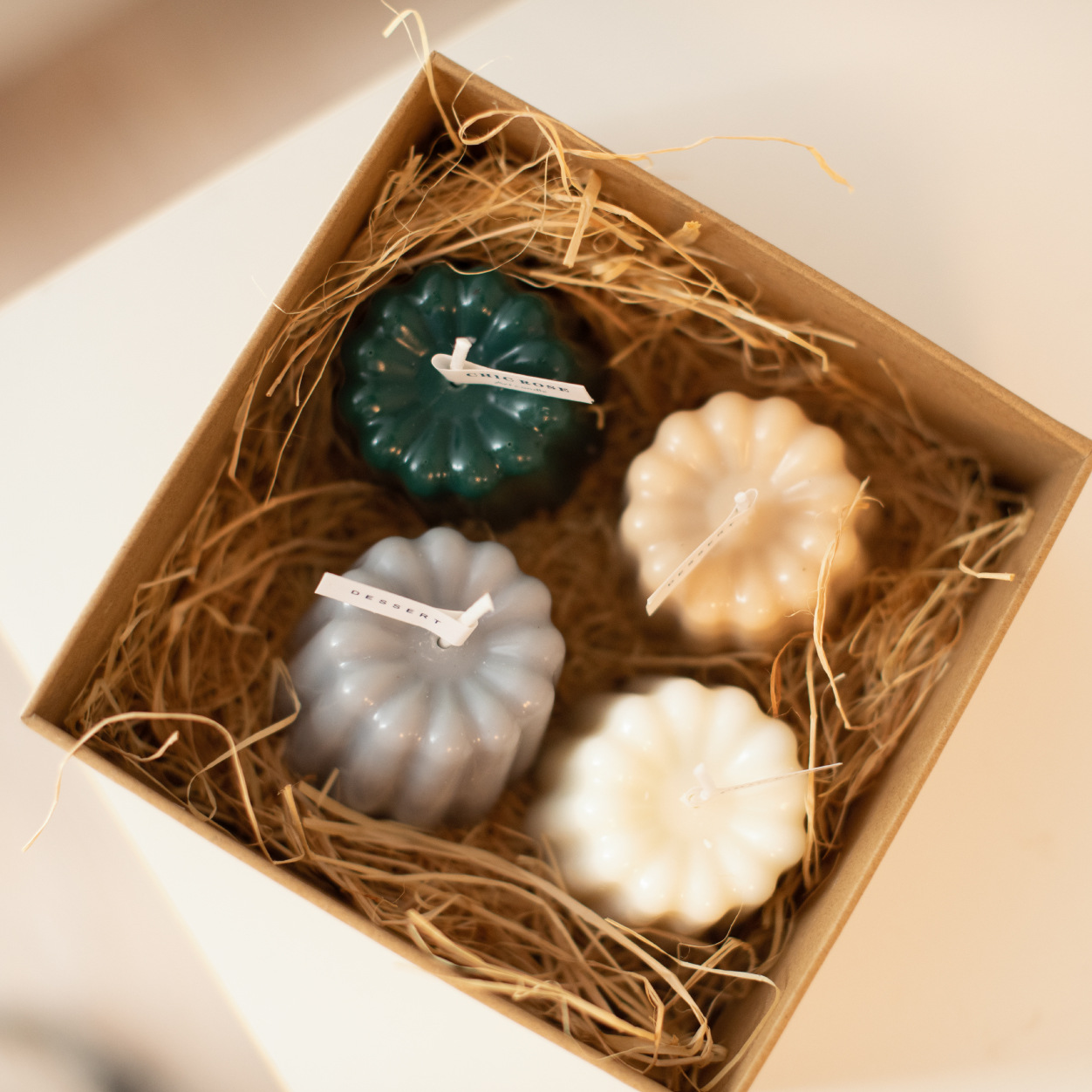 Corea del Sur ins gran Caliente cree postre forma aroma vela boda compañero mano regalo cumpleaños regalo banquete Decoración