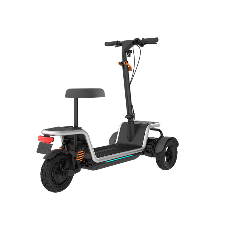 HX nuevo scooter eléctrico de acero al carbono de 3 ruedas S30 adulto larga duración de conducción scooter inteligente