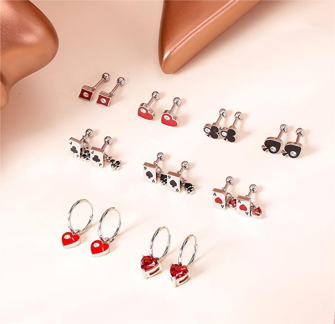 Pointed titanium steel lip stud product view