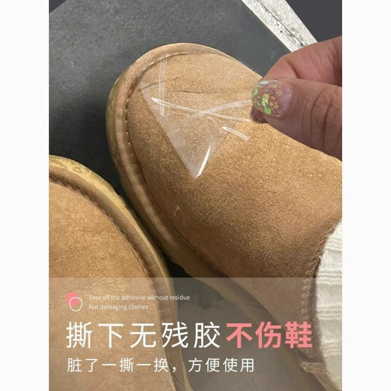 Прозрачные бахилы для дождливых дней, защита от грязи и водонепроницаемость, подходят для мужчин и женщин, дождевые бахилы для уличной одежды, студенческие чехлы для ног.