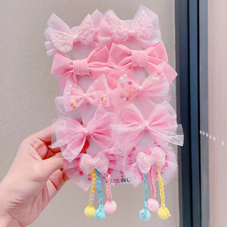Lindo princesa arco horquilla Corea del Sur Nueva horquilla para niños chica pelo roto flequillo clip accesorios para el cabello del bebé