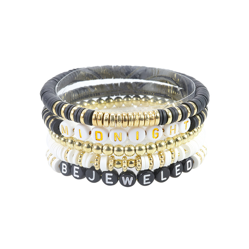 AliExpress caliente suave cerámica traje Pulsera Rosa Suave cerámica cara sonriente pulsera fábrica a largo plazo en stock al por mayor