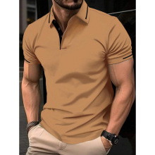 M 80127 Jacquard lapel men's short sleeve shirt �Ứ������ʿ