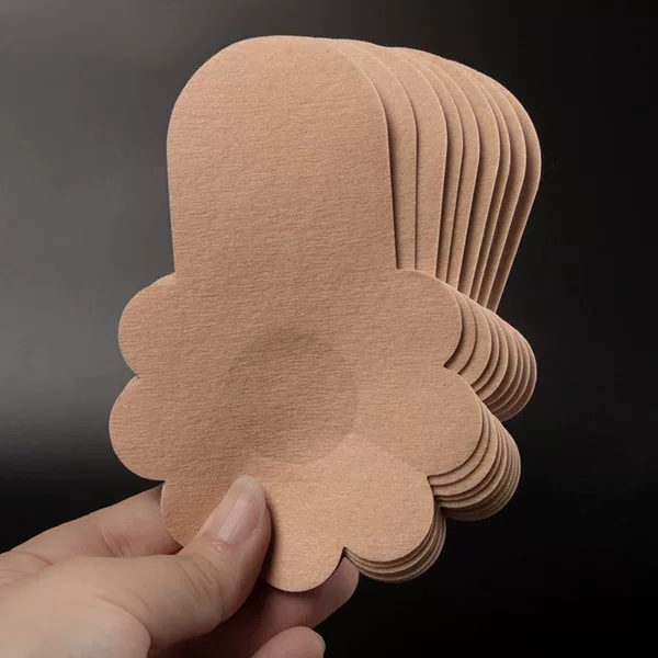 Non-Woven Fabric Lift-Up Breast Pads, Disposable Breast Pads for Women with Large Breasts, Large Size, Anti-Sagging, Anti-Bulging, Summer Invisible, Breathable, Thin Style