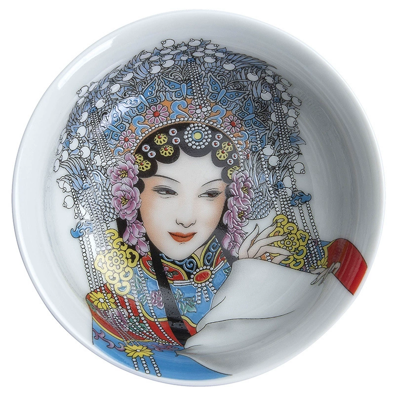 Чайная чашка Jingdezhen, синяк белый фарфор мастерская чашка, персональная посвященная гунфу чайная чаша, одиночная чашка для чая, оптовая продажа чая