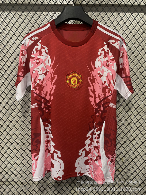 2526赛季新款足球服曼联利物浦球衣球迷版短袖t恤上衣批发可印号|undefined