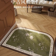 入户门地垫耐脏防滑可擦免洗pvc皮革地毯感进门门口玄关脚垫