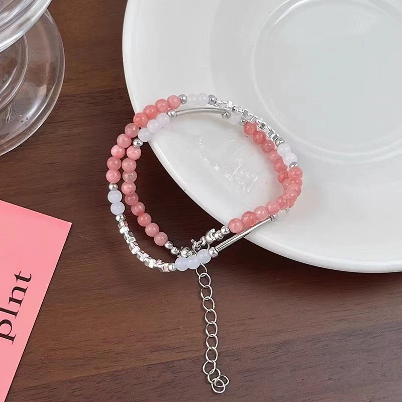 Star Sweet Dopamina Pulsera hecha a mano con cuentas Nuevo estilo chino para hombres y mujeres Pulseras retro Diseño de nicho Joyas al por mayor