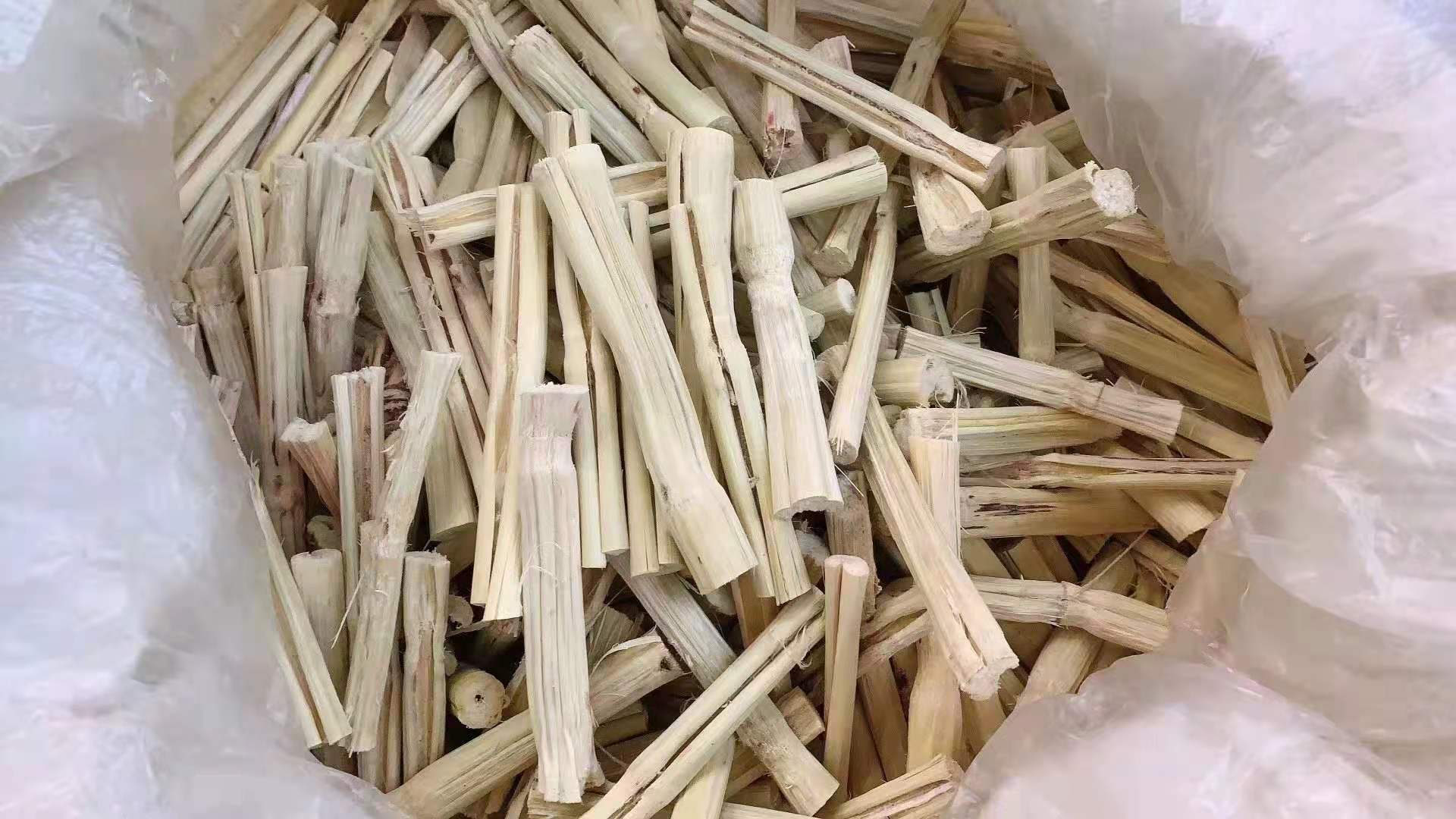 Dried Bamboo Cane Slices (Saccharum officinarum) — Sweet Cane Herb for Soup & Sweet Soup quality and texture