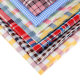 Printed and Dyed Plaid Polyester Fabric ins Style Fashion Women's Clothing Shirt Trousers Skirt Hat Shoes Fabric