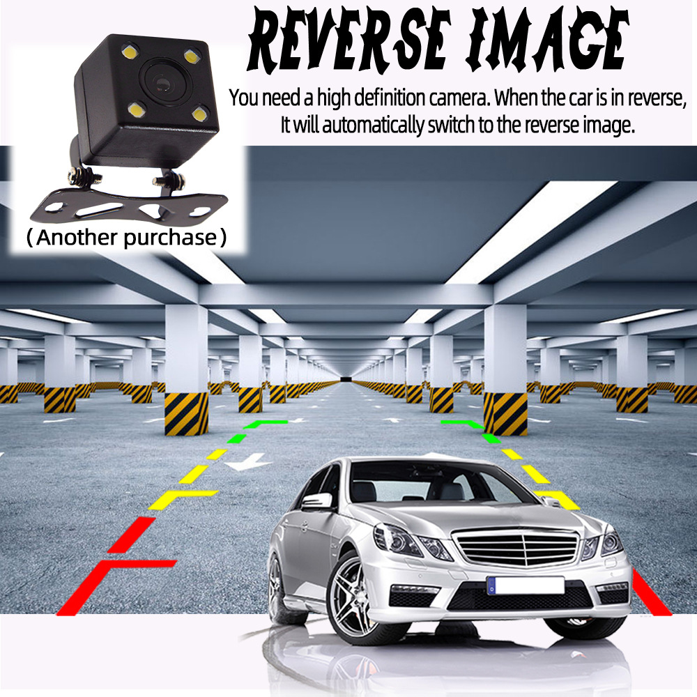 7inch Single-Cylinder Manual Retractable Screen Car Bluetooth Mp4 Player Fm Radio Reversing Priority 12V Dropshipping