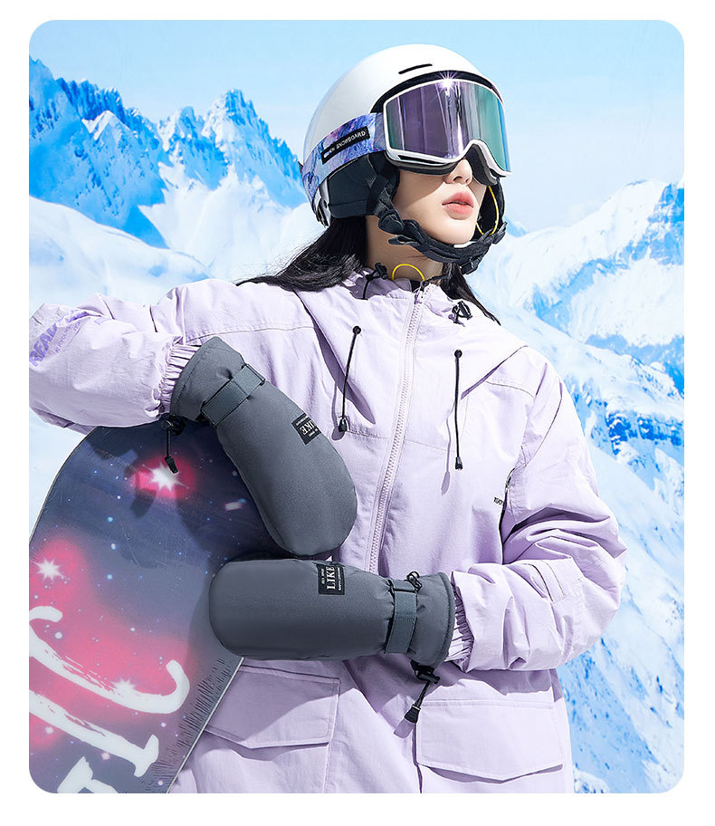 Guanti da sci unisex invernali antivento, impermeabili, antifreddo, spessi, caldi, touch screen, per ciclismo da uomo e donna_voghion.com
