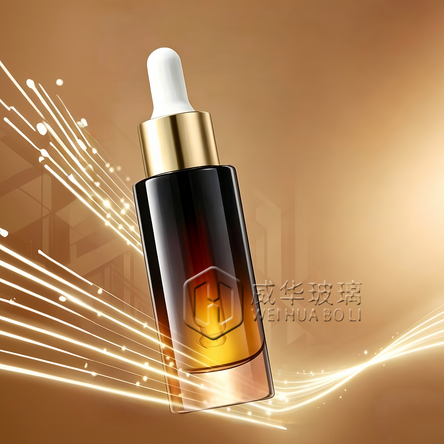 Botella de aceite esencial de vidrio transparente de 5ml botella de goteo de 10ml botella de esencia de fondo grueso cilíndrico de 15ml botella de líquido a granel