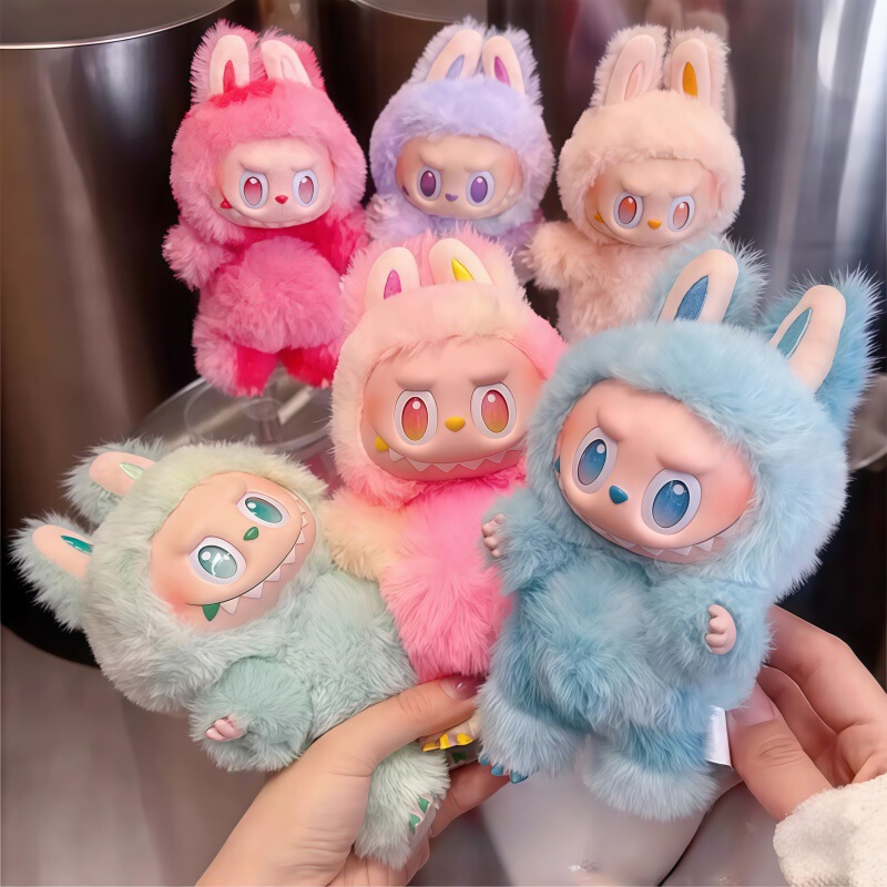 Third-Generation Vinyl Plush Pullable Doll Pendant, Internet-Famous Cute Doll, Labubu Trendy Toy, Blind Box Figure Third-Generation Vinyl Plush Pullable Doll Pendant, Internet-Famous Cute Doll, Labubu Trendy Toy, Blind Box Figure