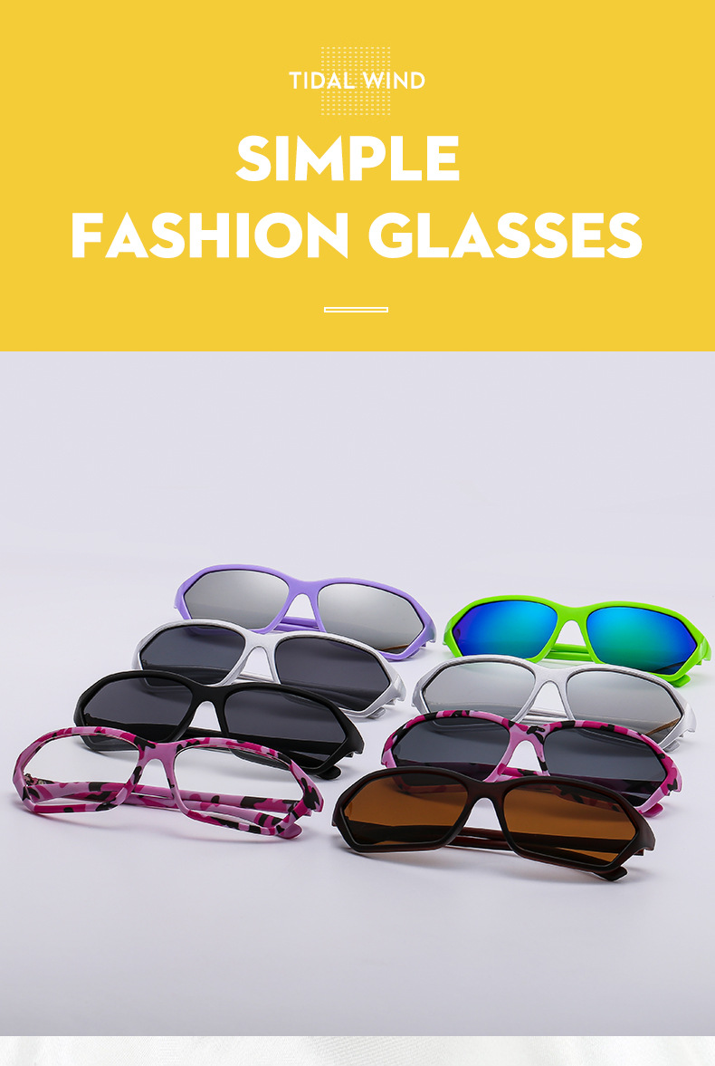 Title 1, Occhiali da sole semplici da donna con protezio...